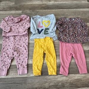 Carter's 12 month girl outfit bundle